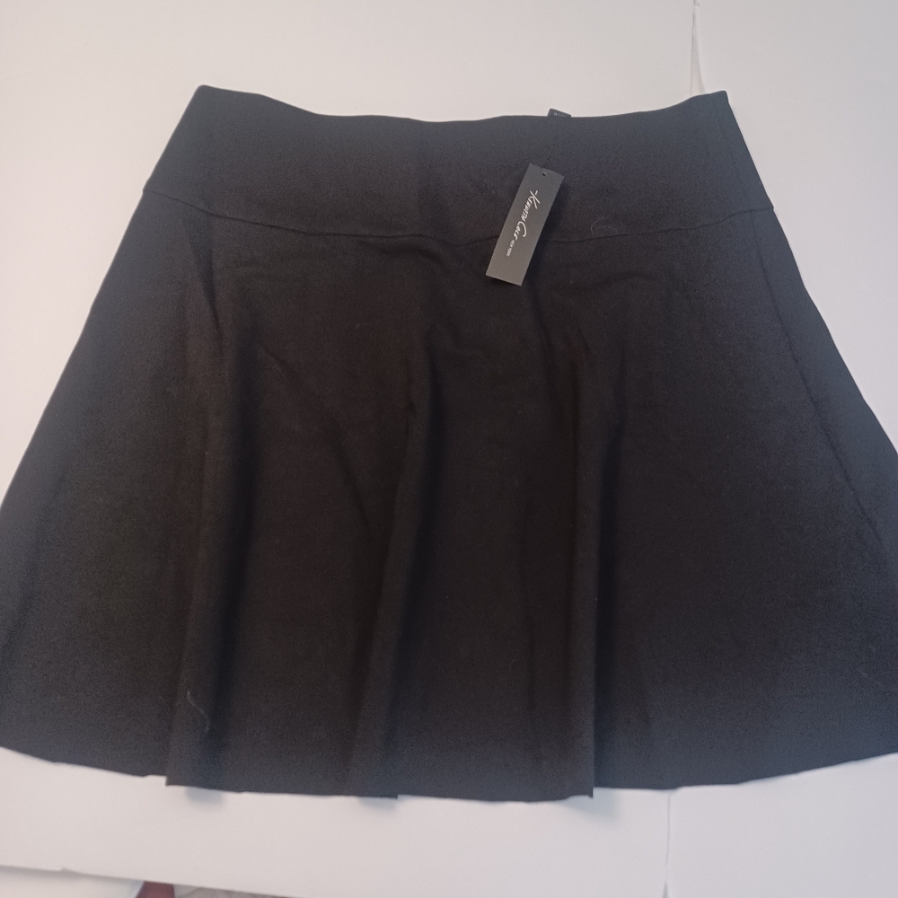 A Line Swing Skirt Zip Back Sz 14